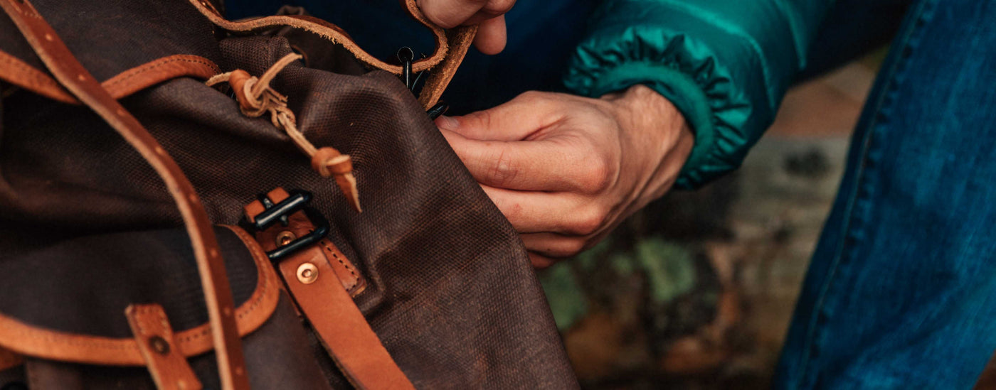 waxed canvas backpacks leather bags how long can leather last