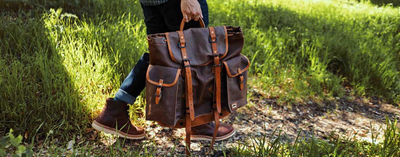 how to take care of waxed canvas bags