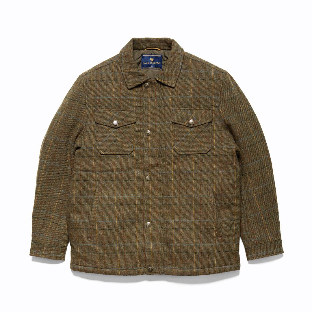 Aberdeen Wool Jacket | Fir Heather - Buffalo Jackson Trading Co.