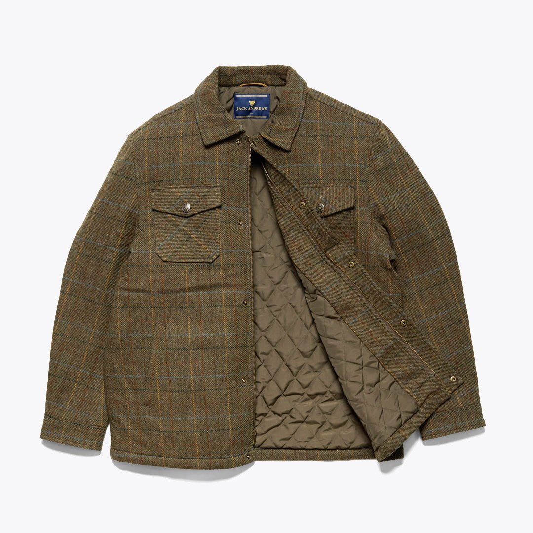 Aberdeen Wool Jacket | Fir Heather - Buffalo Jackson Trading Co.