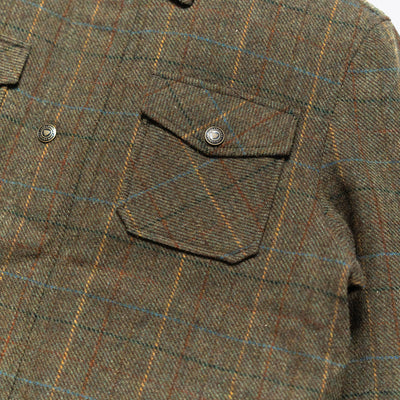 Aberdeen Wool Jacket | Fir Heather