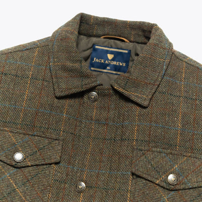 Aberdeen Wool Jacket | Fir Heather - Buffalo Jackson Trading Co.