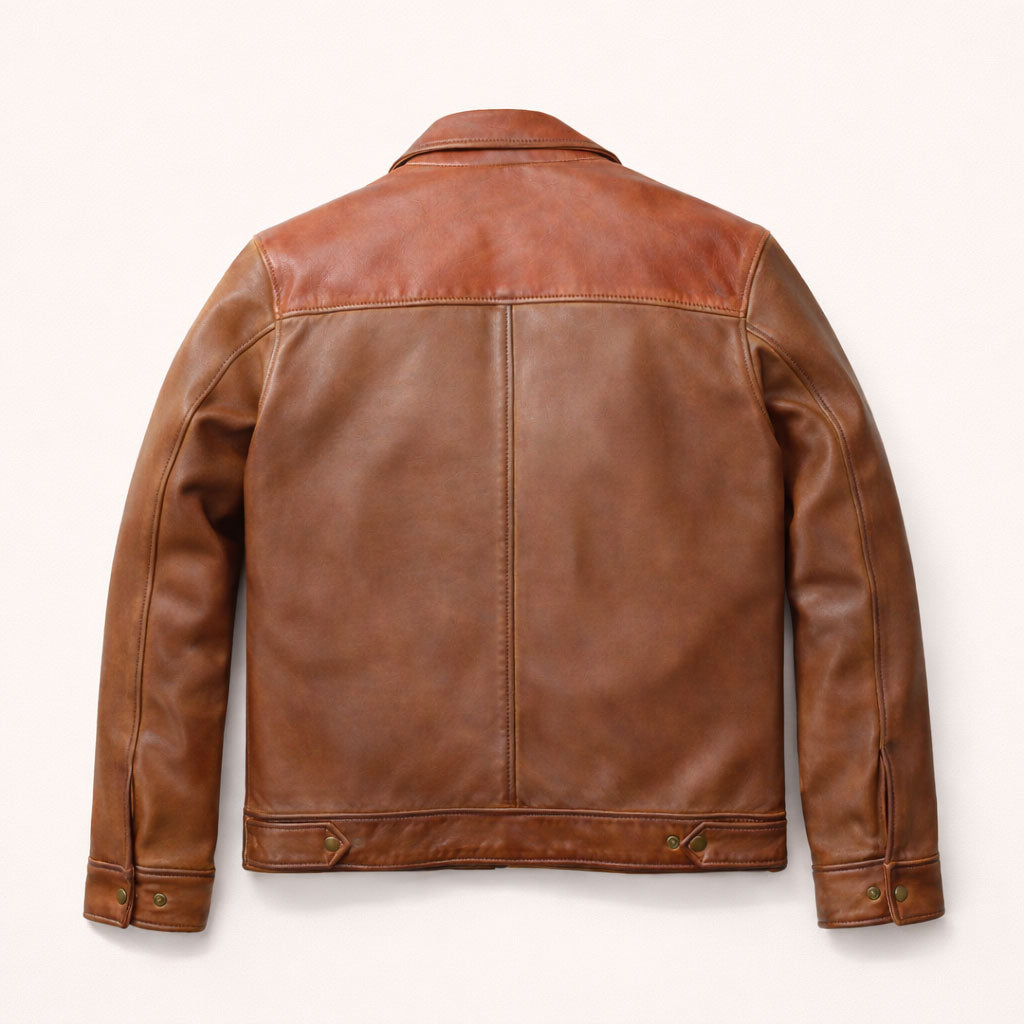 Elkhorn-Leather-Mens-Jacket-Western-vintage