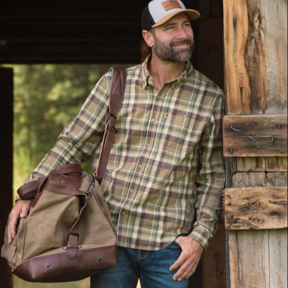 Mens Flannel - Pine Cove Fairbanks Cotton Shirt