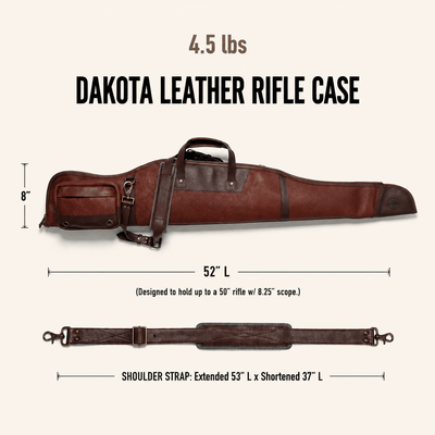 Dakota Leather Rifle Case | All Leather