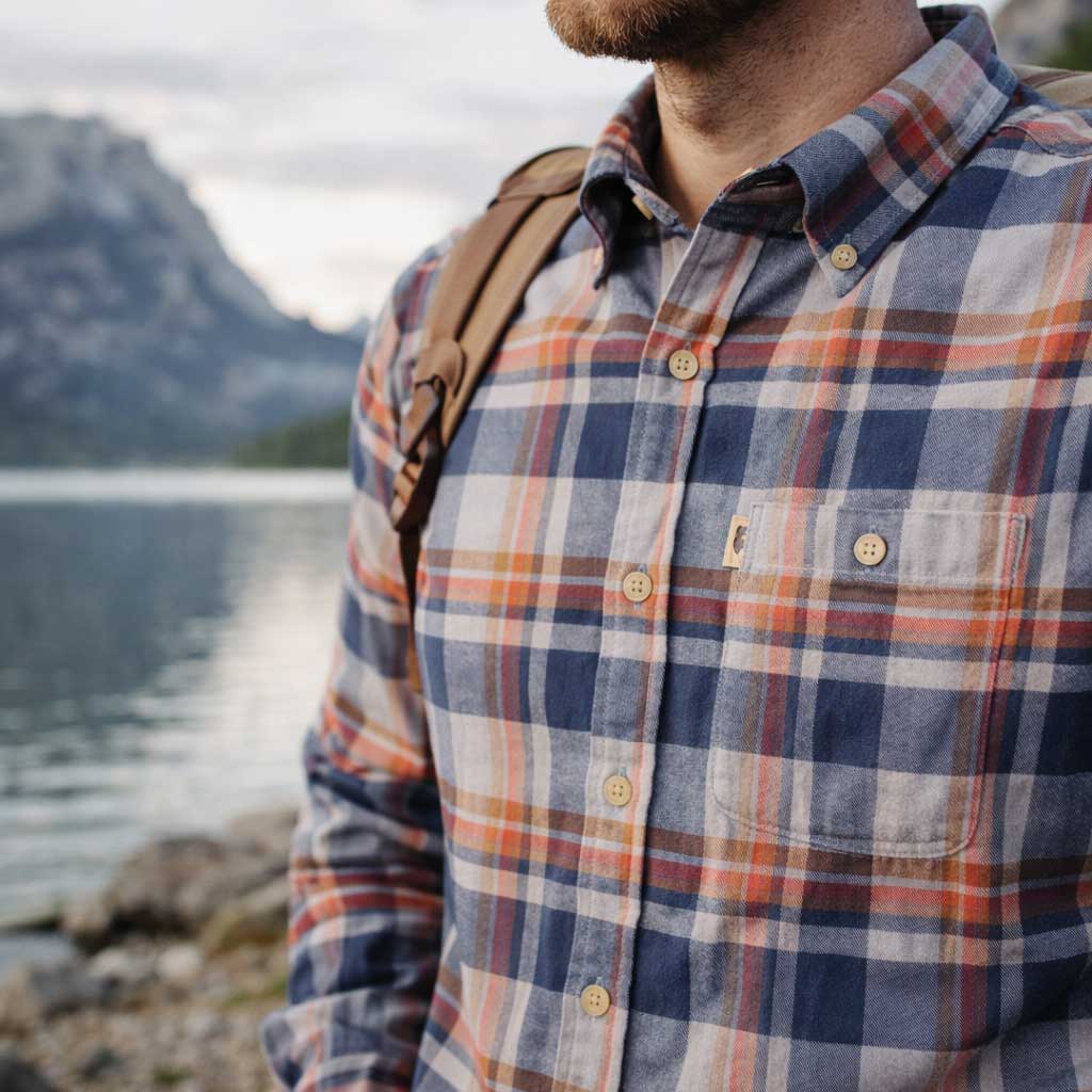 Fairbanks Flannel Shirt in Big Sky, view 3