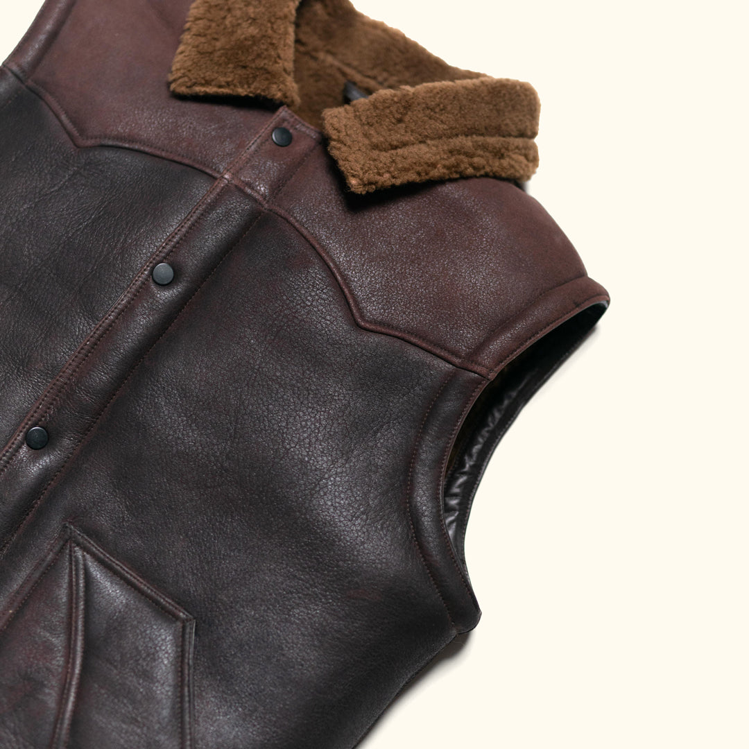 Sleeve Opening - Jackson Shearling Vest