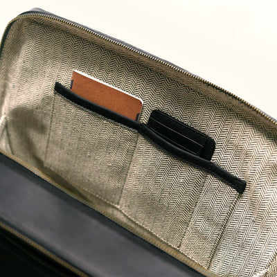 Interior Pockets, Phone, Wallet, Pens