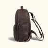 Walker Leather Commuter Backpack - Rugged Brown