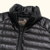 Bridger Leather Down Vest | Black