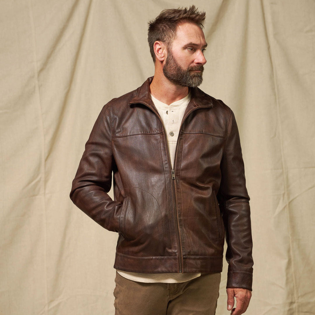 Lifestyle - Full Grain Leather Jacket