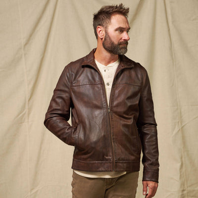 Lifestyle - Full Grain Leather Jacket