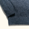 Ribbed Cuff and Waist - Navy Sweater Wool