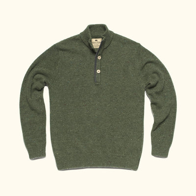 Men's Pine Wool Blend Midweight Sweater