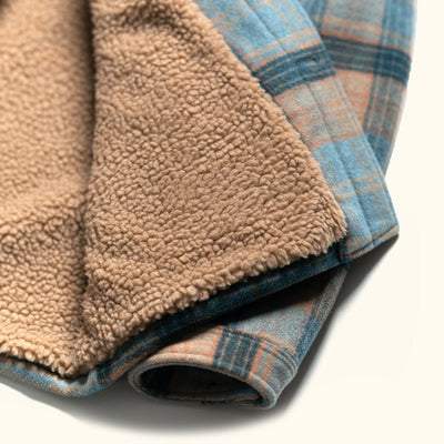 Wesley Wool Jacket | Sky Valley Plaid - Buffalo Jackson Trading Co.