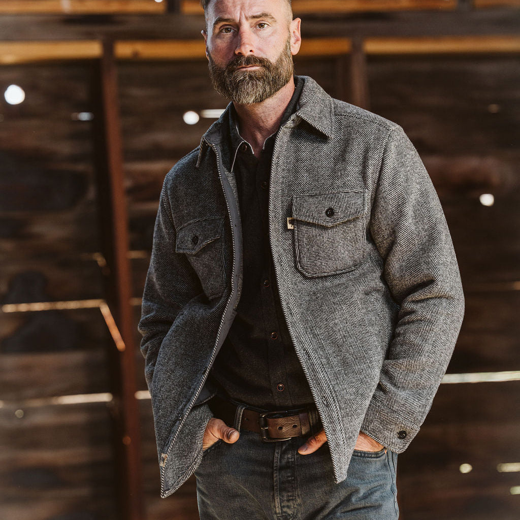 Riverton Wool Shirt Jacket - Pockets, Layering, Warmer Weather