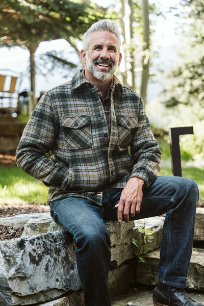 Yukon Wool Shirt Jac | Timber Moss Plaid - Buffalo Jackson Trading Co.