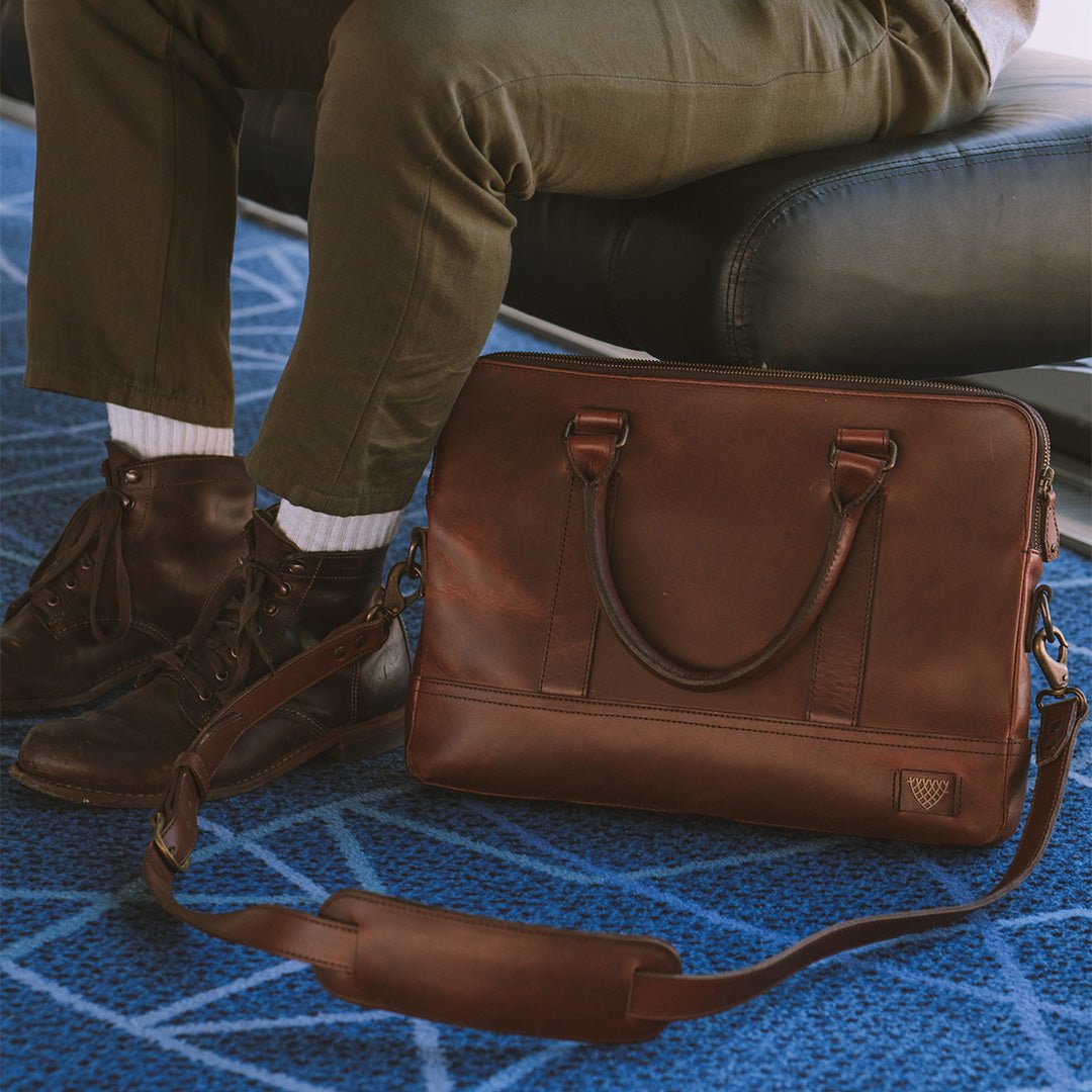 Jefferson Leather Attache | Elderwood