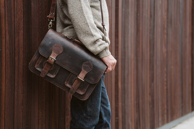 Leather Briefcase - Two Pocket - Roosevelt