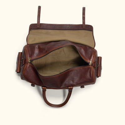 Green Canvas Interior - Zippered Flap Pocket, 55L Interior Space