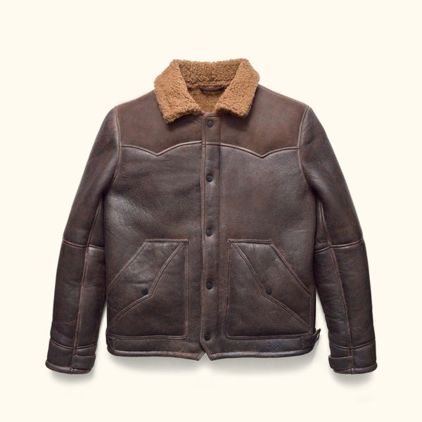 Leather Shearling Jacket for Men: Bold. Rugged. | Buffalo Jackson