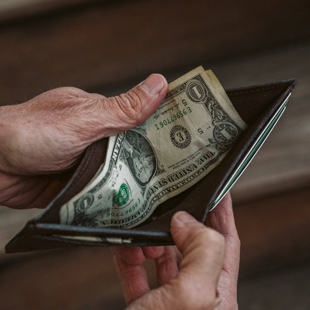 Open Area - Suede Lined Wallet