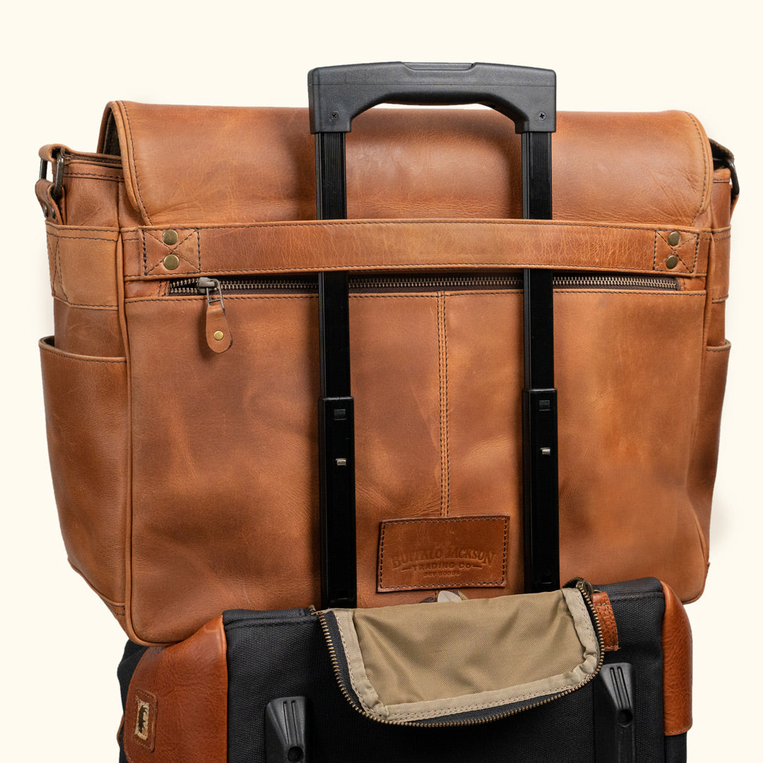 Luggage Trolley Strap - Roosevelt Messenger Bag
