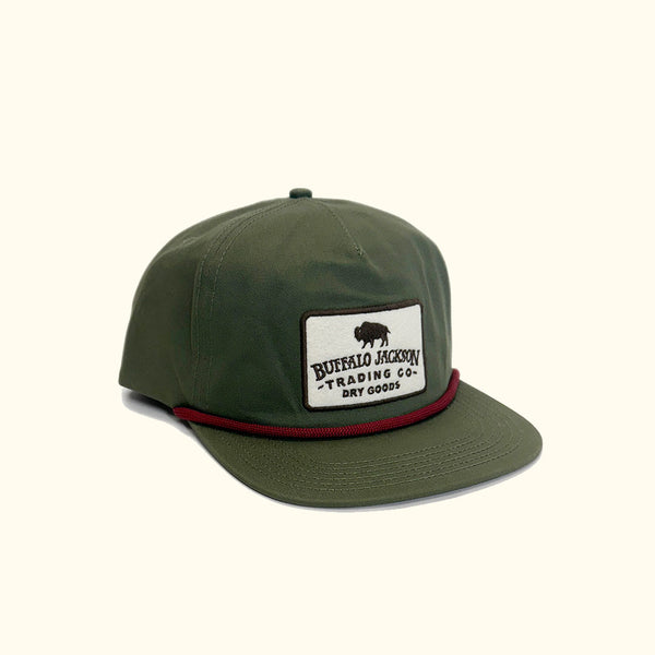 The Wilder Paracord Cap | Olive