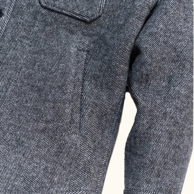 Mens Shirt Wool Jacket Style