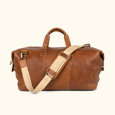 Walker Leather Mens Weekend Bag