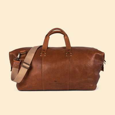 Walker Leather Weekend Bag | Rustic Tan