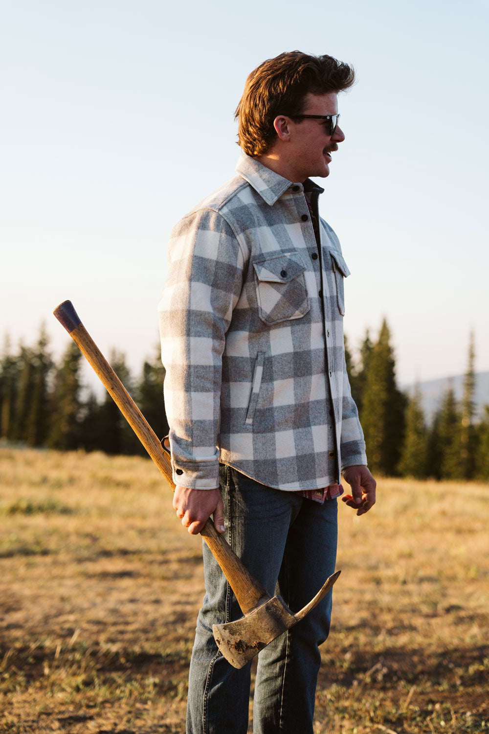 Yukon Wool Shirt Jac | Greybull Plaid