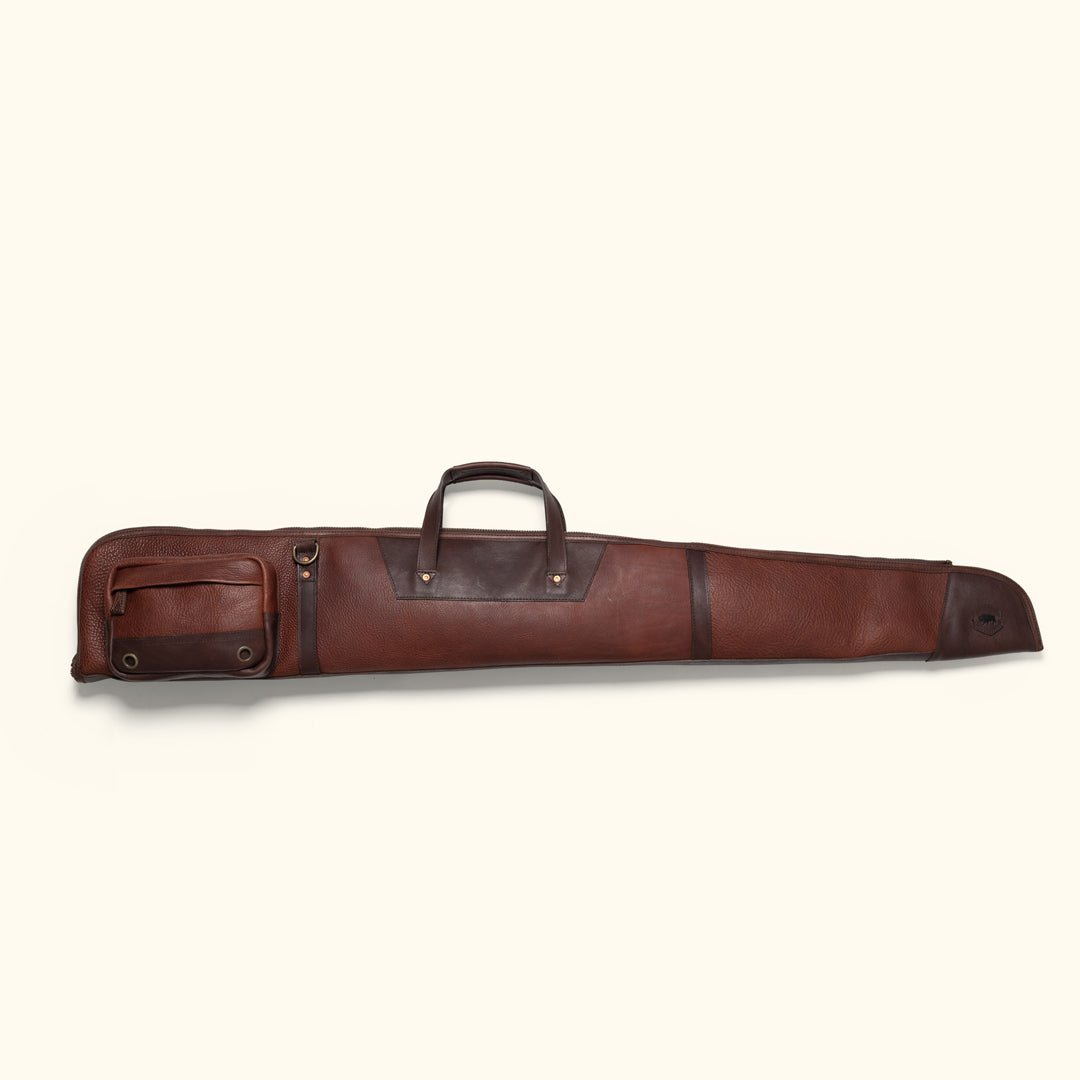 Mens Leather shotgun case