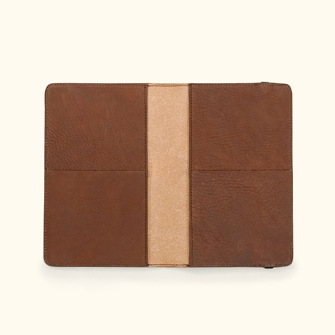 Dakota Leather Journal Cover & iPad Mini Case | Chestnut Brown