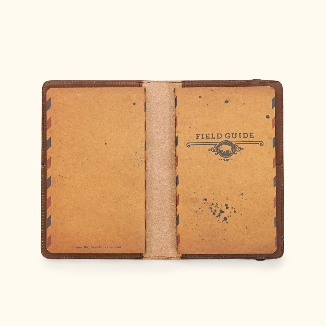 Dakota Leather Journal Cover & iPad Mini Case | Chestnut Brown