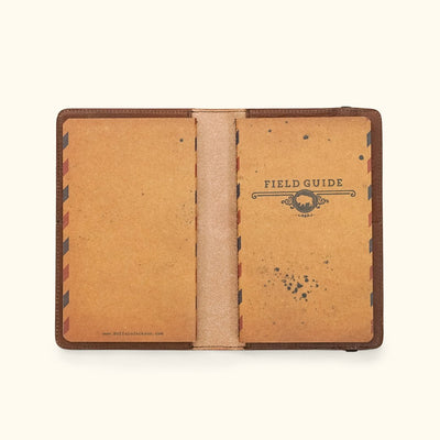 Dakota Leather Journal Cover & iPad Mini Case | Chestnut Brown