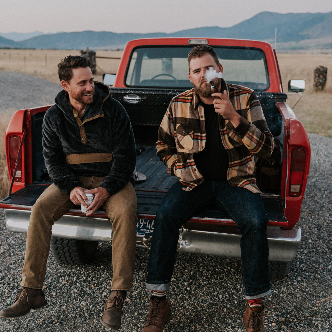 Mens Rugged Outdoor Fleece Hoody