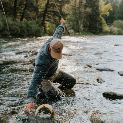 Mens Classic Kodiak Fleece Pullover slate