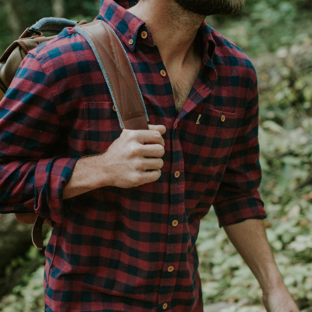 Waxhaw Buffalo Plaid Flannel Shirt | Pipestone