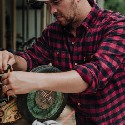 Waxhaw Buffalo Plaid Flannel Shirt | Pipestone