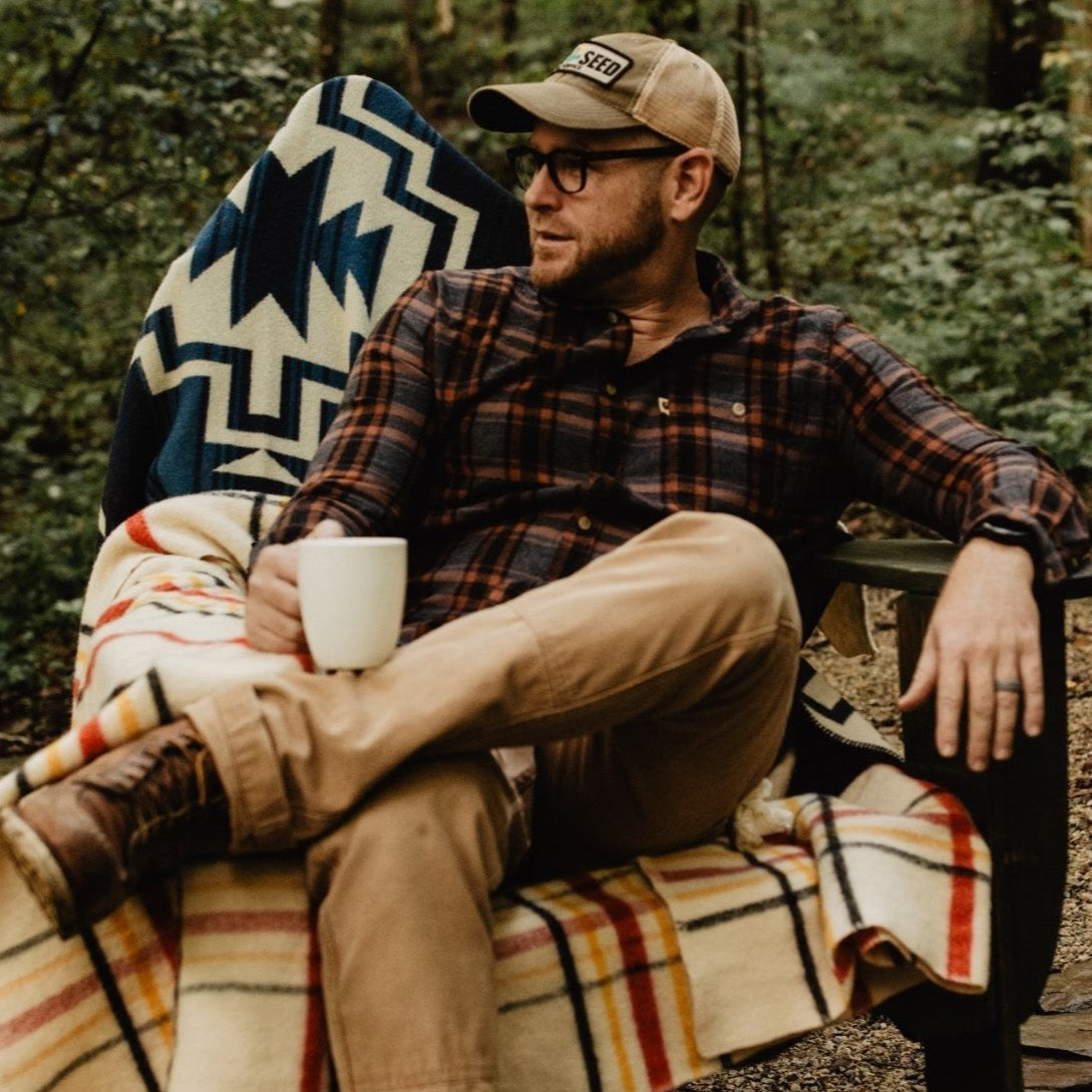 Vintage fairbanks flannel shirt