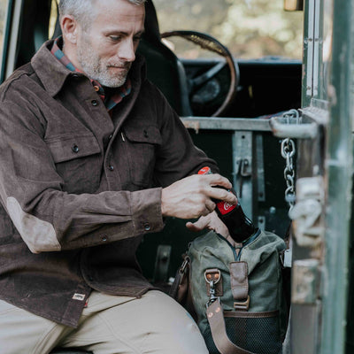 Bradford Corduroy Shirt Jac - Brown