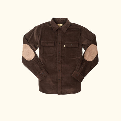 Bradford Corduroy Shirt Jac | Brown hover