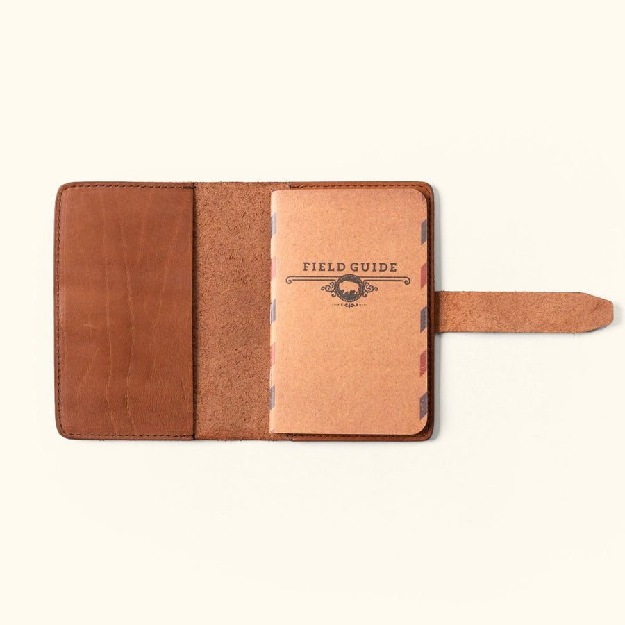 Rugged Leather Journal Cover 