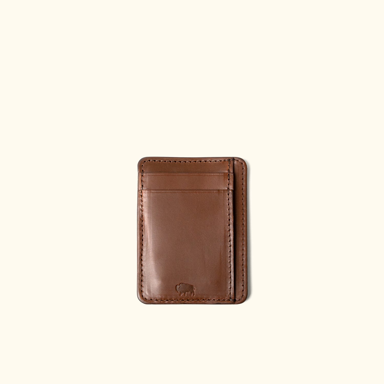 Men's Modern Leather Slim ID Wallet | Elderwood front