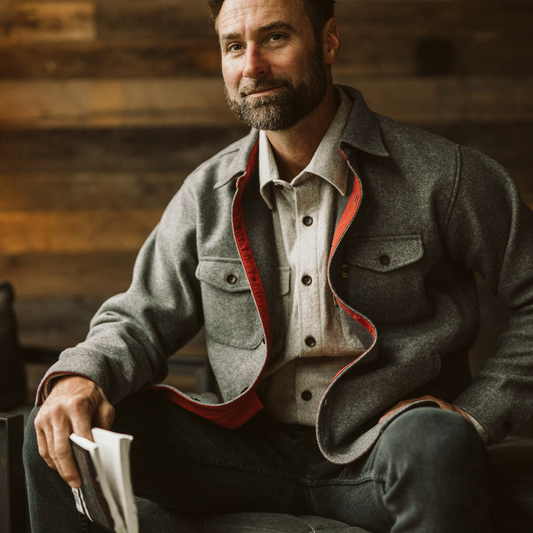 mens Kenai Outdoor Shirt gray