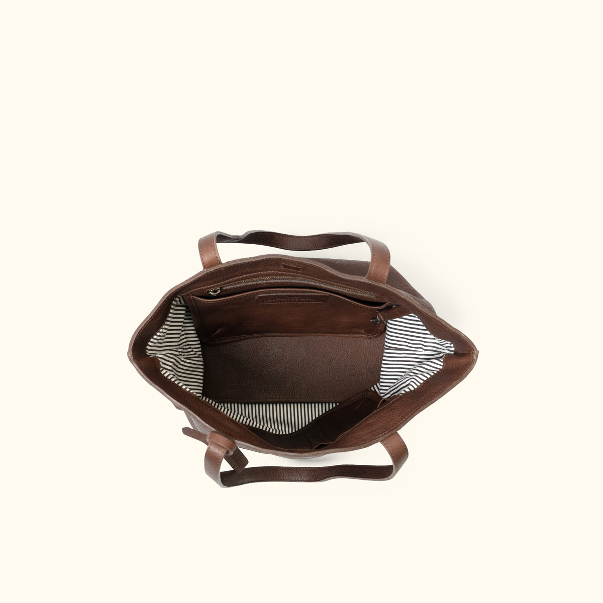 Madison Leather Tote | Dark Hazelnut