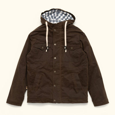 Marshall Hooded Jacket | Dark Khaki