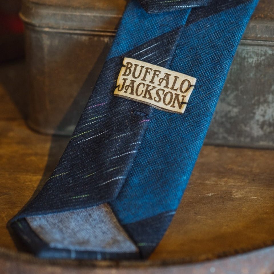 Vintage Stripe Cotton Necktie