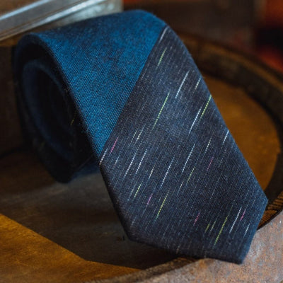 Vintage Stripe Cotton Necktie